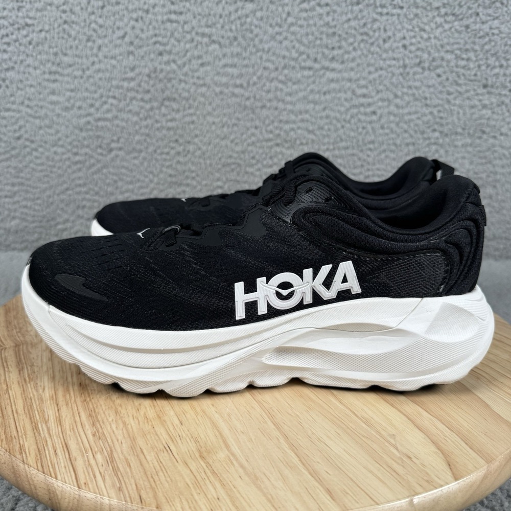 Hoka Gaviota 6 Womens Size 9 B Black High Cushioned Stability Road Running Shoes - Picture 4 of 13